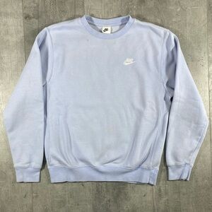 Baby Blue Nike Crewneck